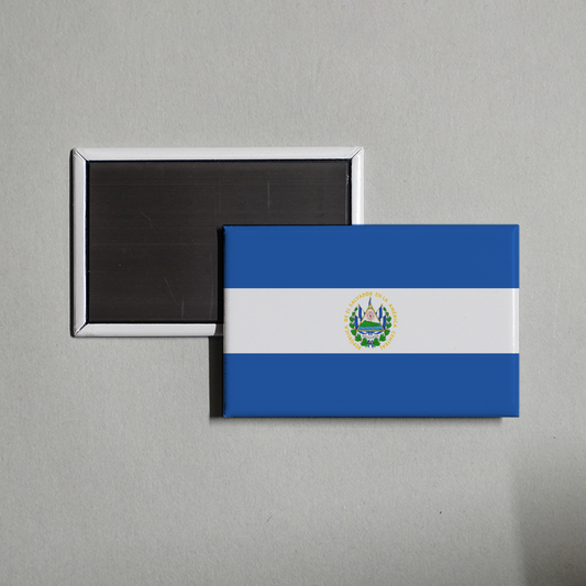 El Salvador Flag Fridge Magnet