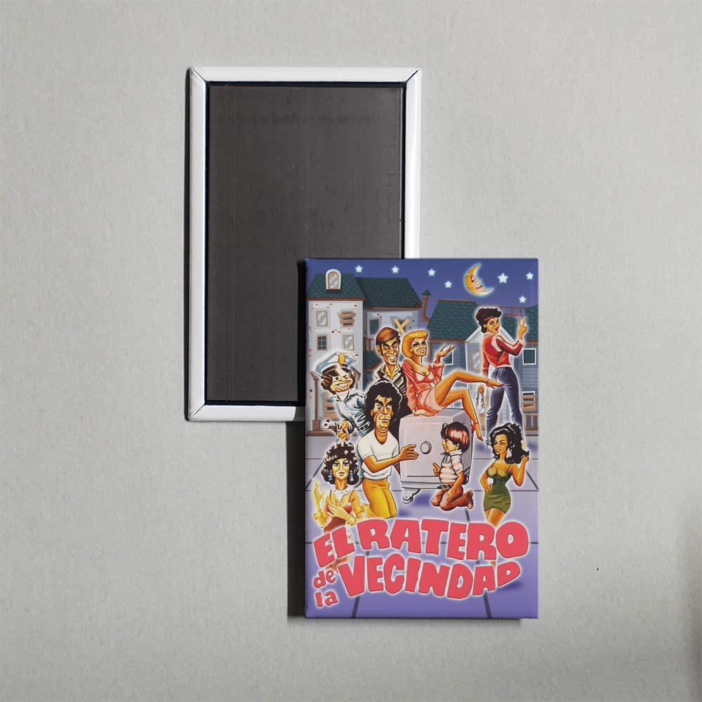 El ratero de la vecindad Mini Movie Fridge Magnet