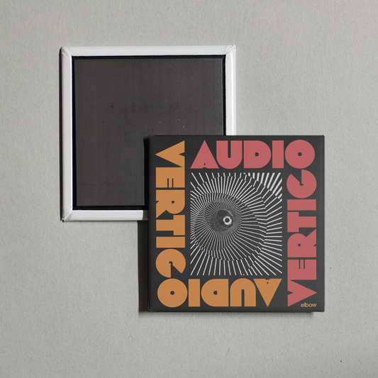 Elbow - AUDIO VERTIGO Album Cover Fridge Magnet