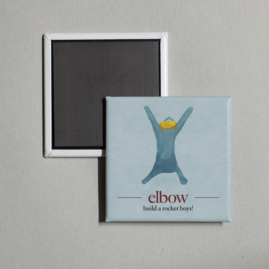 Elbow - build a rocket boys! Album Cover Fridge Magnet
