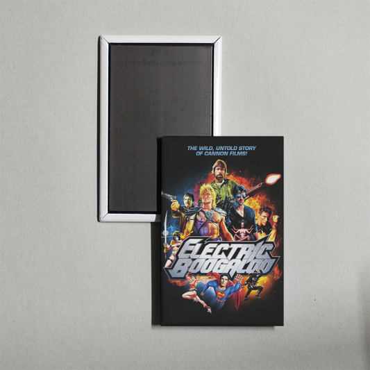 Electric Boogaloo The Wild, Untold Story of Cannon Films Mini Movie Fridge Magnet