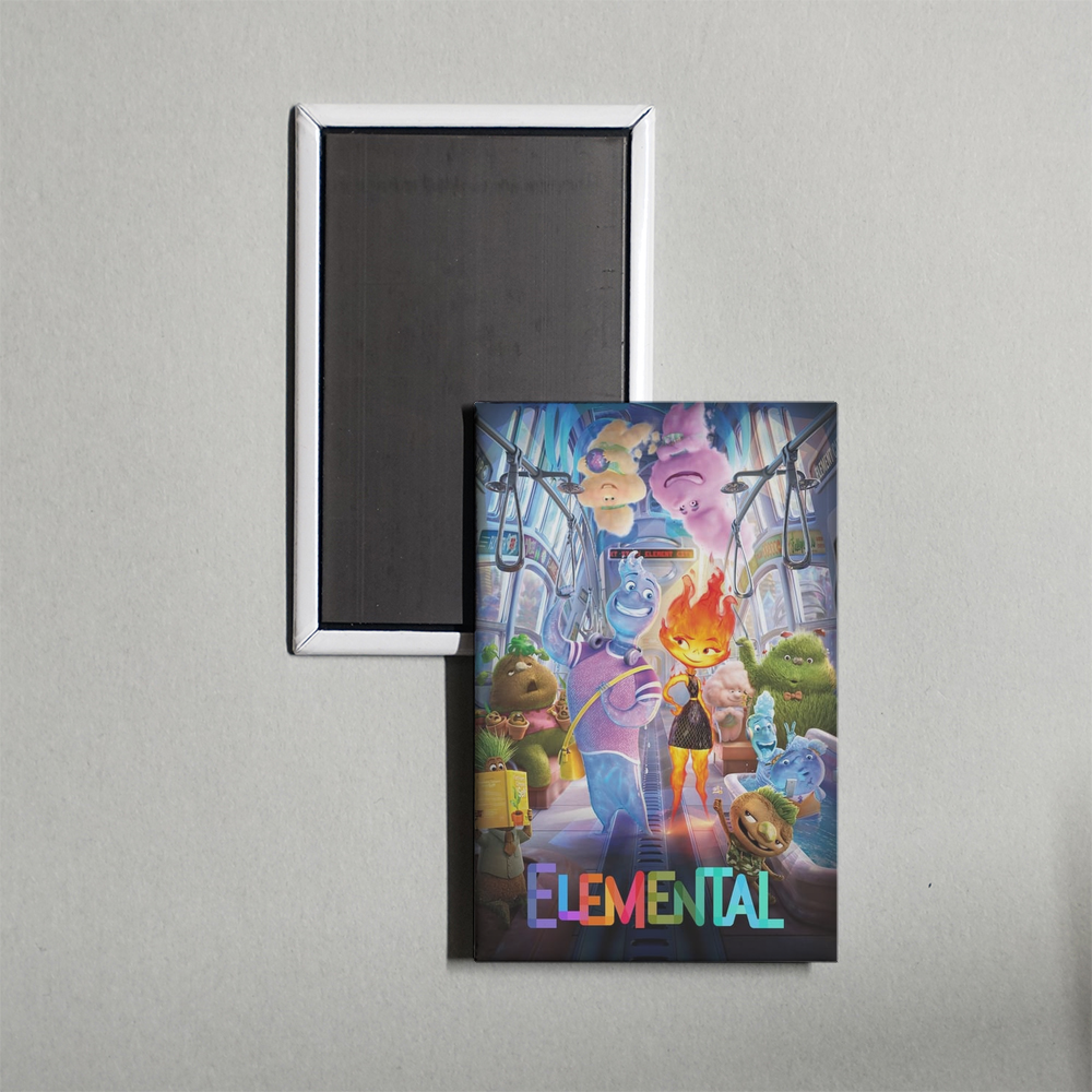 Elemental Mini Movie Fridge Magnet