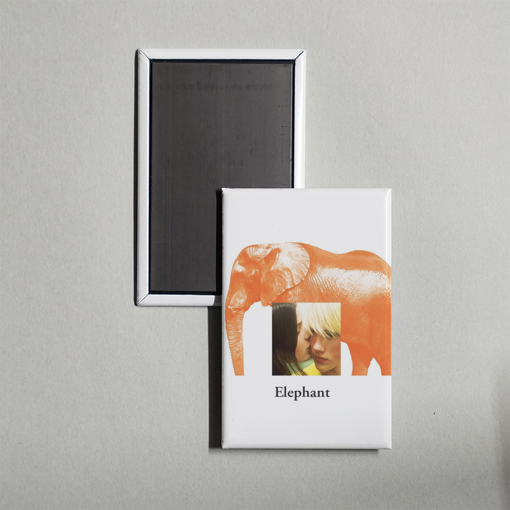 Elephant Mini Movie Fridge Magnet