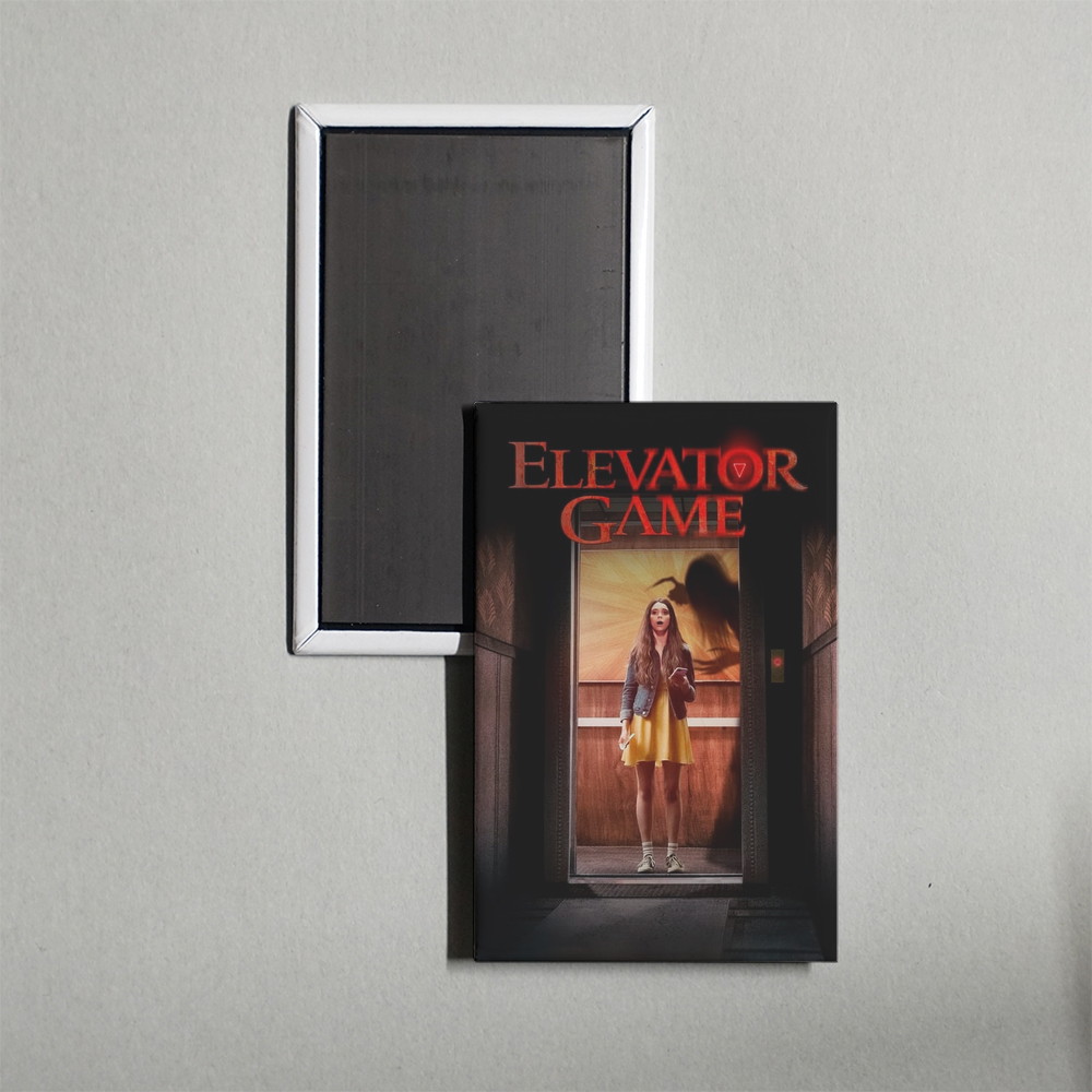 Elevator Game Mini Movie Fridge Magnet