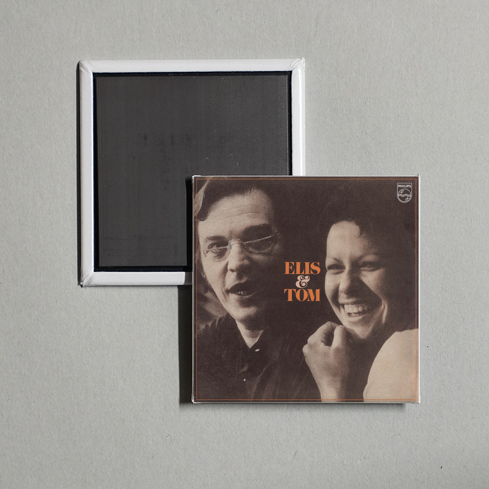Elis Regina - Elis & Tom Album Cover Fridge Magnet