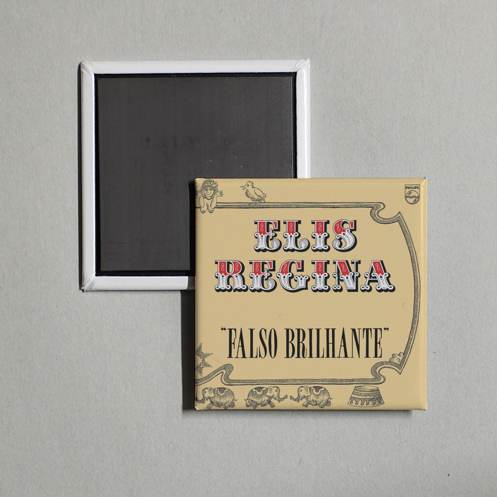 Elis Regina - Falso Brilhante Album Cover Fridge Magnet