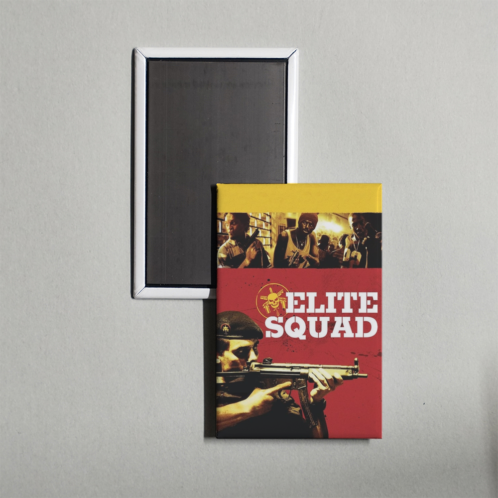 Elite Squad Mini Movie Fridge Magnet