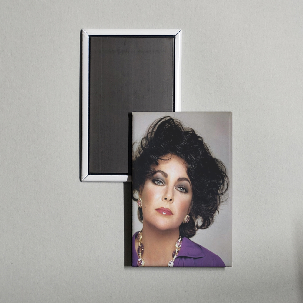 Elizabeth Taylor An Intimate Portrait Mini Movie Fridge Magnet