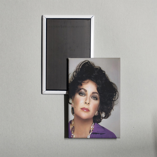 Elizabeth Taylor An Intimate Portrait Mini Movie Fridge Magnet