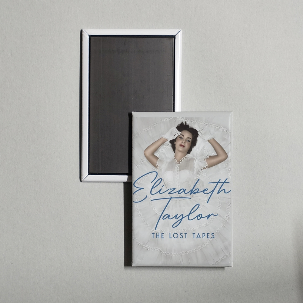 Elizabeth Taylor The Lost Tapes Mini Movie Fridge Magnet