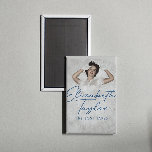 Elizabeth Taylor The Lost Tapes Mini Movie Fridge Magnet