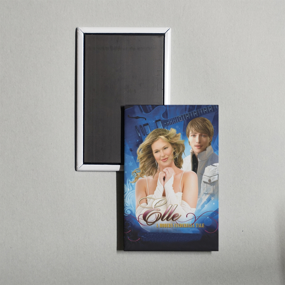 Elle A Modern Cinderella Tale Mini Movie Fridge Magnet