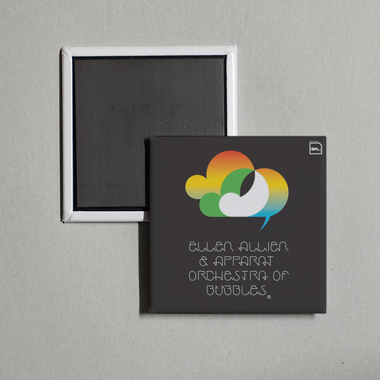 Ellen Allien - Orchestra of Bubbles Album Cover Fridge Magnet
