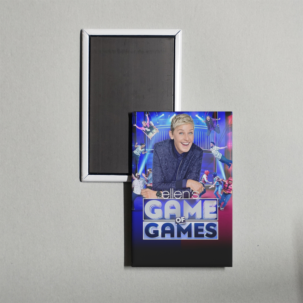 Ellen's Game of Games TV Show Fridge Magnet