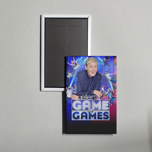 Ellen's Game of Games TV Show Fridge Magnet