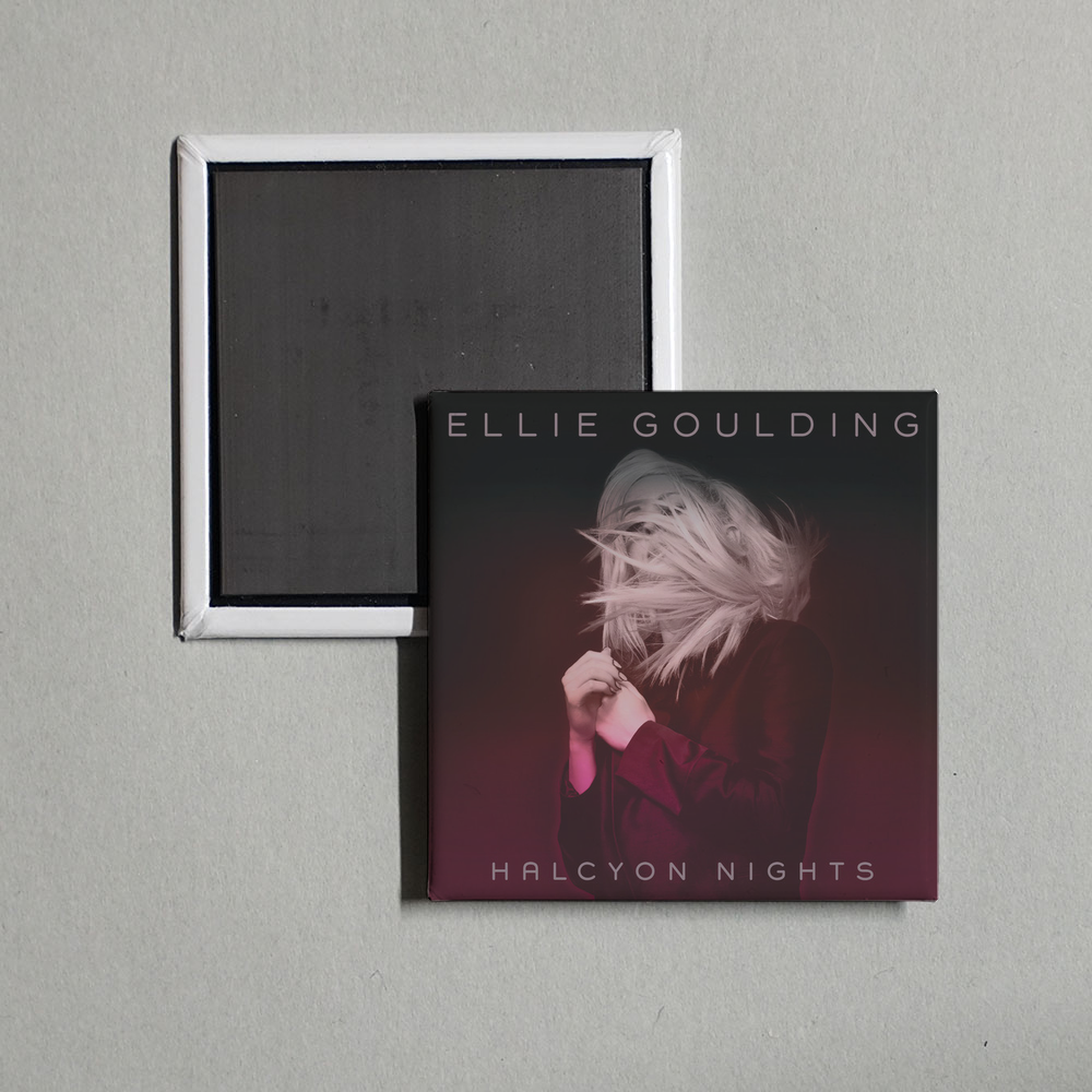 Ellie Goulding - Halcyon Nights Album Cover Fridge Magnet