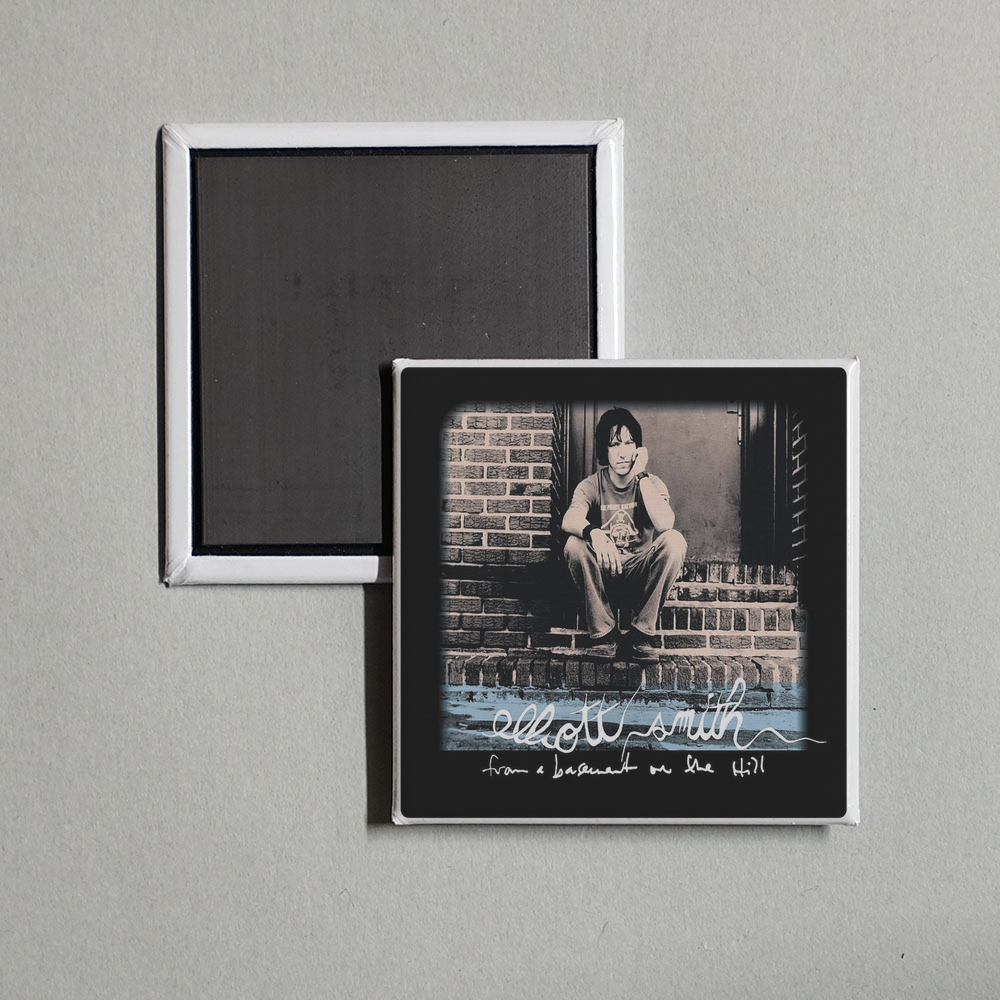 Elliott Smith - From A Basement On The Hill Album Cover Fridge Magnet
