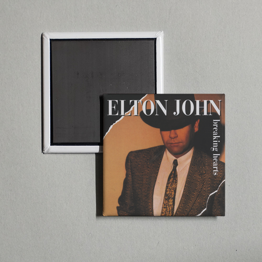 Elton John - Breaking Hearts Album Cover Fridge Magnet