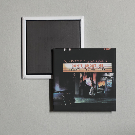 Elton John - Don't Shoot Me I'm Only The Piano Player Album Cover Fridge Magnet