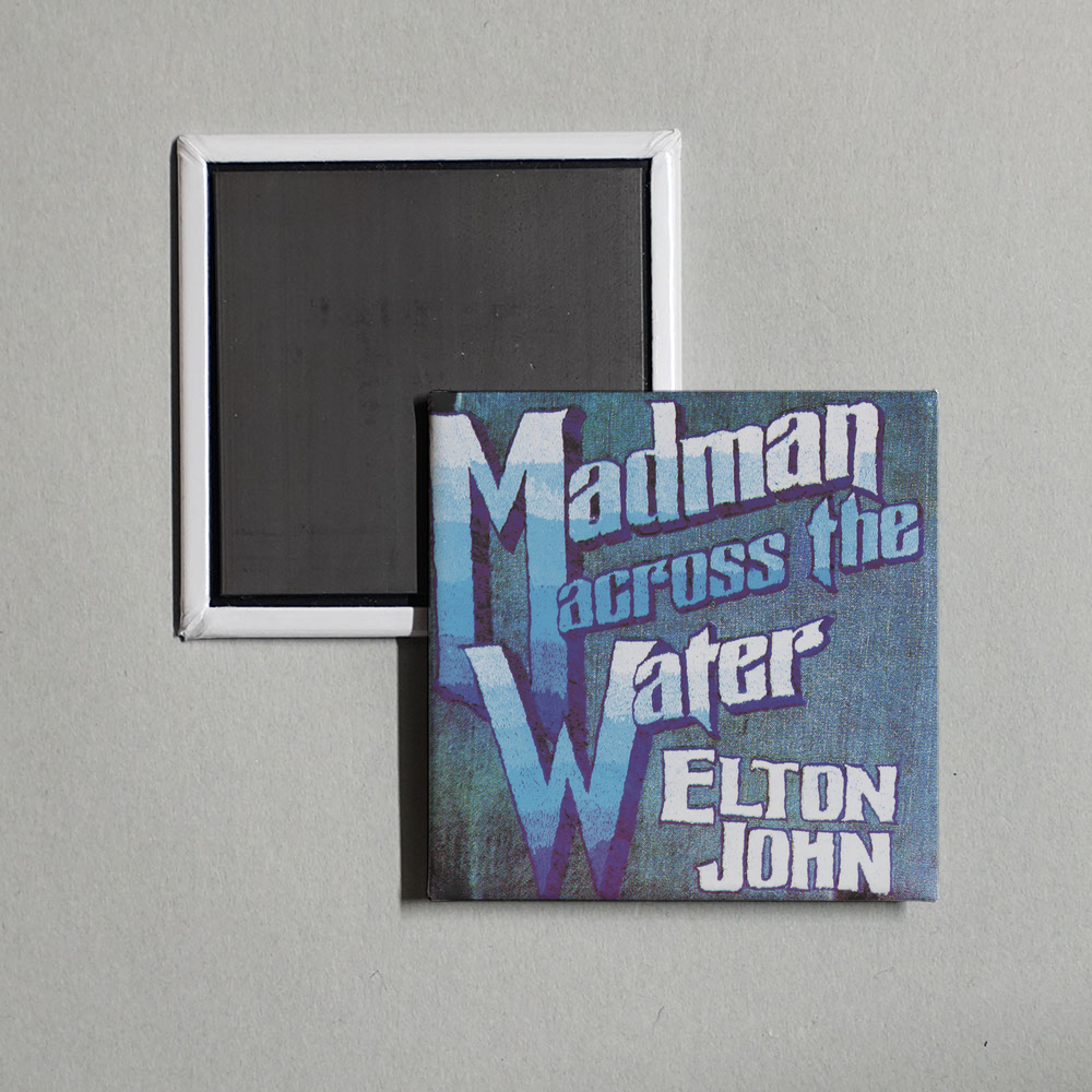 Elton John - Madman Across The Water Album Cover Fridge Magnet