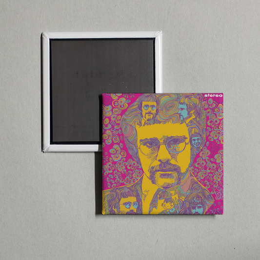 Elton John - Regimental Sgt. Zippo Album Cover Fridge Magnet
