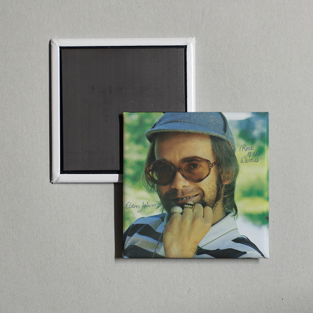 Elton John - Rock Of The Westies Album Cover Fridge Magnet
