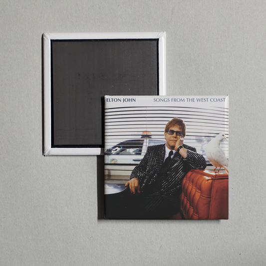 Elton John - Songs From The West Coast (Expanded Edition) Album Cover Fridge Magnet