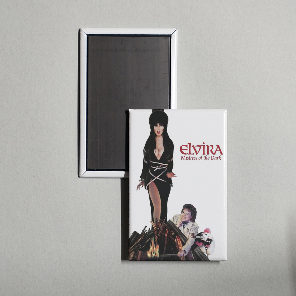Elvira Mistress of the Dark Mini Movie Fridge Magnet