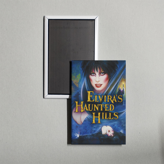 Elvira's Haunted Hills B Mini Movie Fridge Magnet