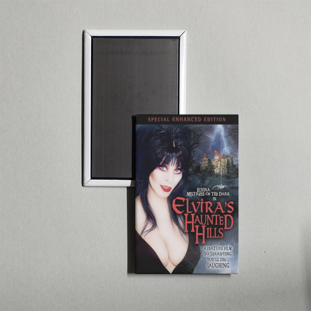 Elvira's Haunted Hills C Mini Movie Fridge Magnet