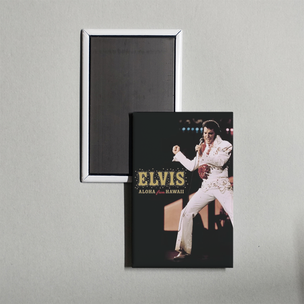 Elvis - Aloha from Hawaii Mini Movie Fridge Magnet
