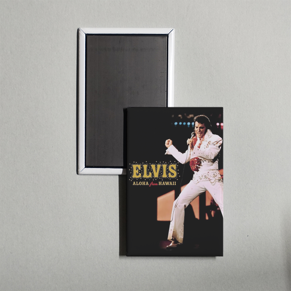 Elvis Aloha from Hawaii TV Show Fridge Magnet