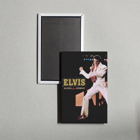 Elvis Aloha from Hawaii TV Show Fridge Magnet
