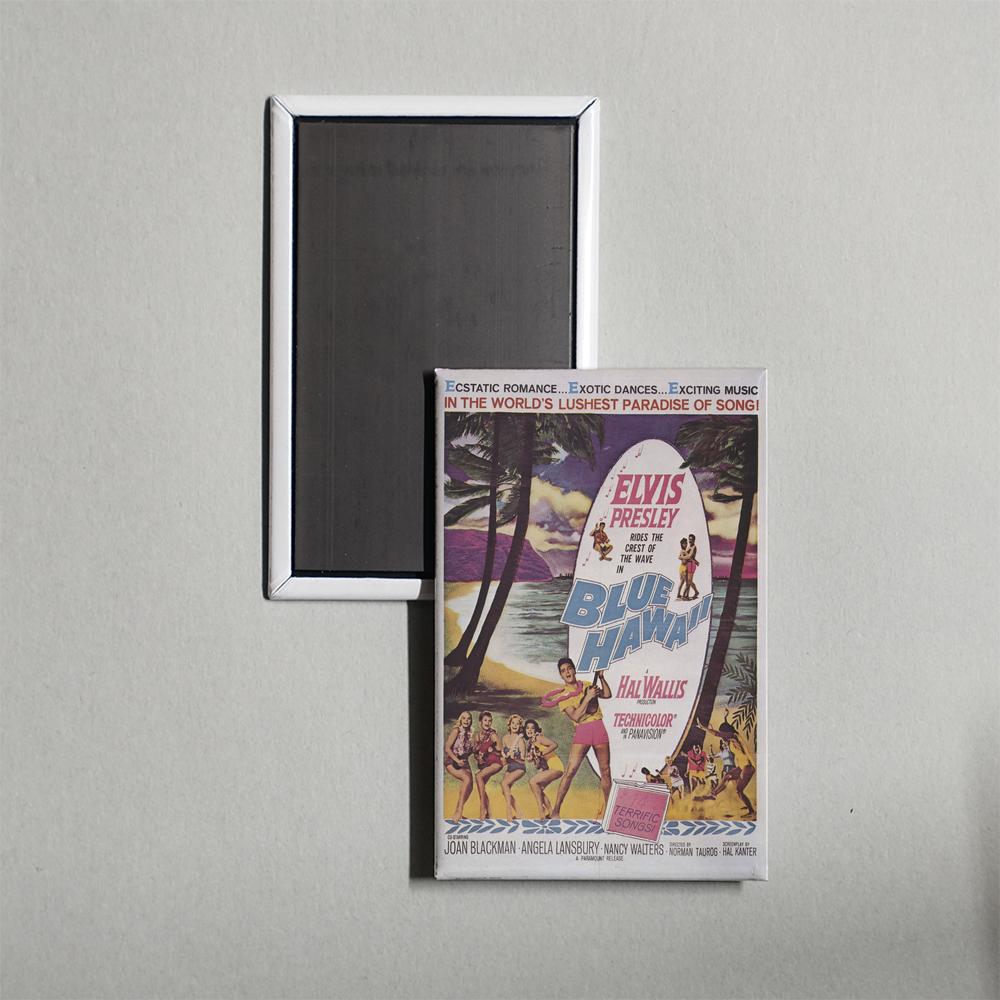 Elvis Movie - Blue Hawaii Mini Movie Fridge Magnet