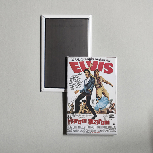 Elvis Movie - Harum Scarum Mini Movie Fridge Magnet