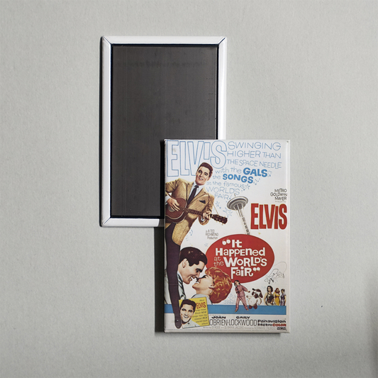Elvis Movie - It Happened at the World's Fair Mini Movie Fridge Magnet