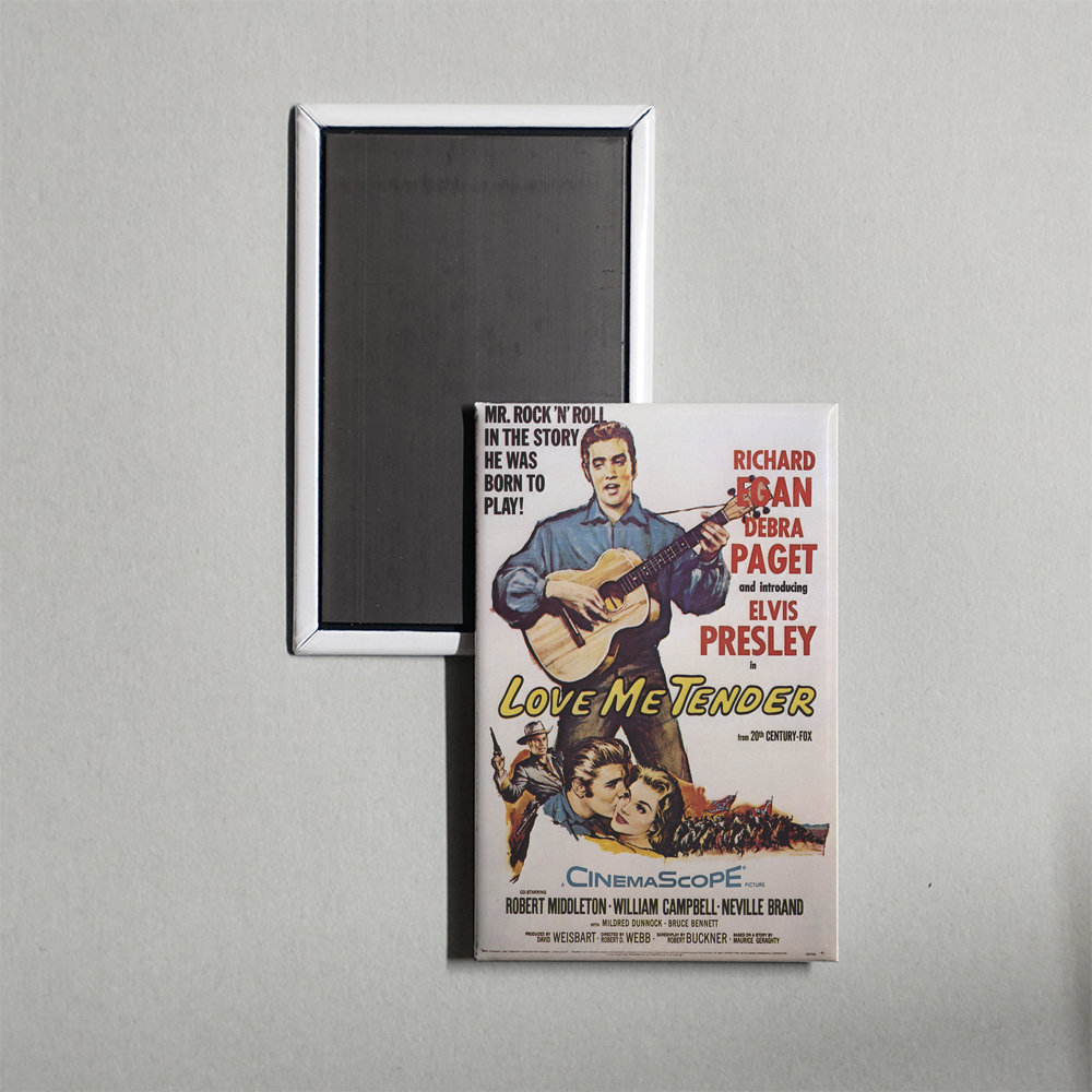 Elvis Movie - Love Me Tender Mini Movie Fridge Magnet