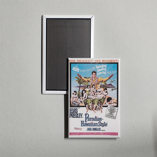 Elvis Movie - Paradise Hawaiian Style Mini Movie Fridge Magnet