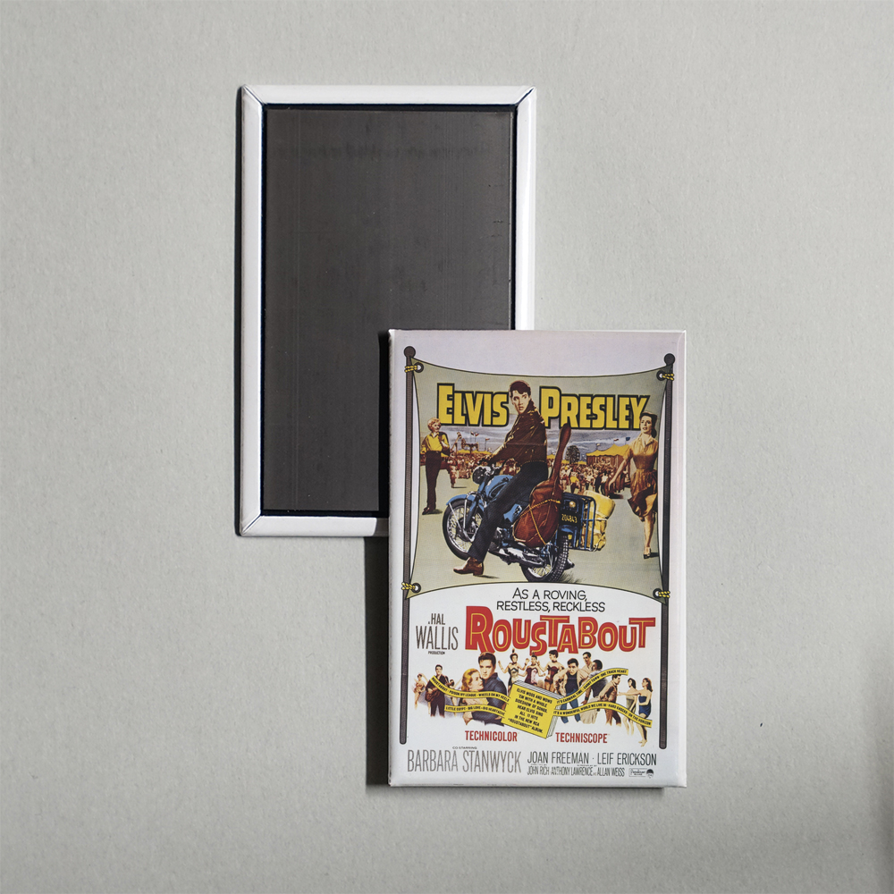 Elvis Movie - Roustabout Mini Movie Fridge Magnet