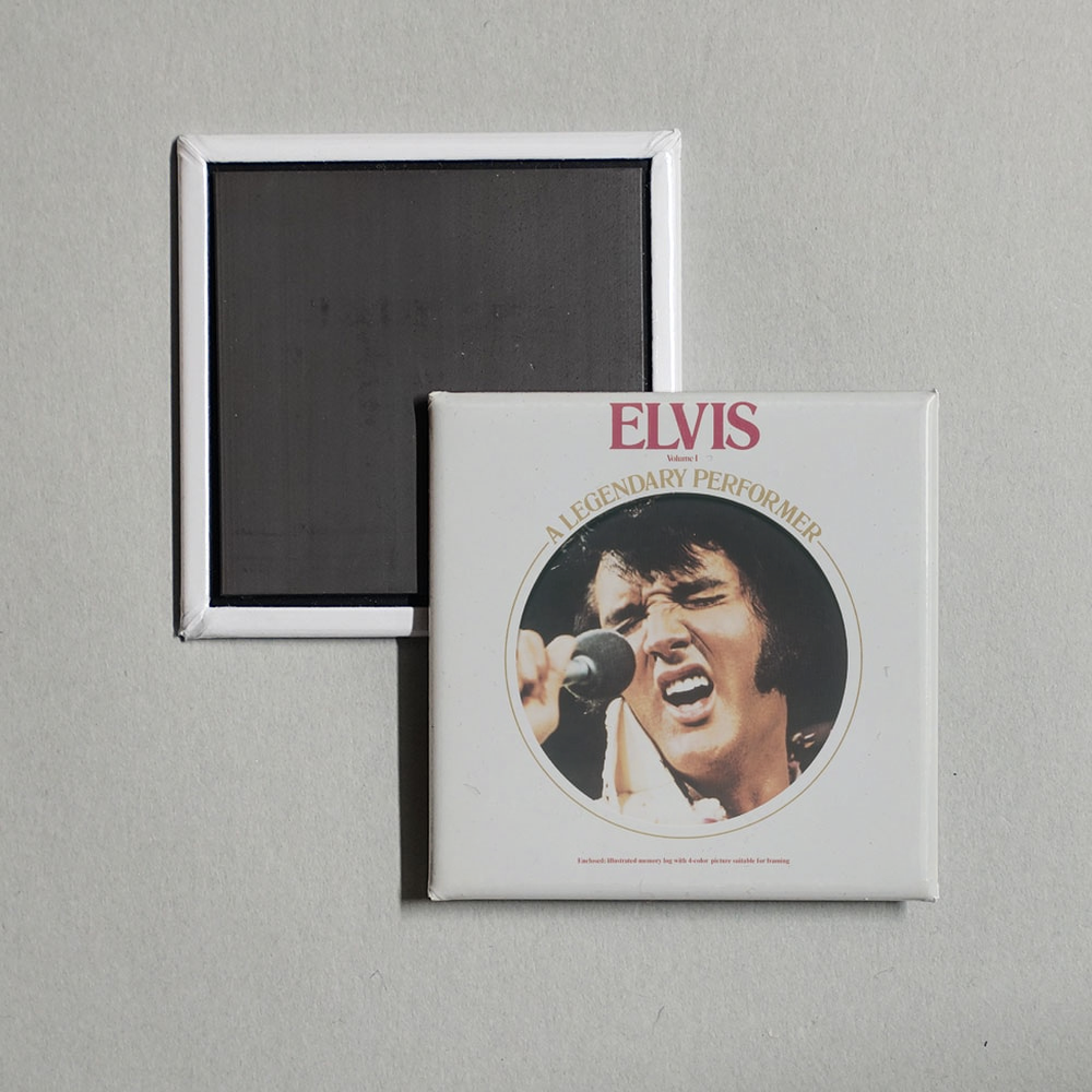 Elvis Presley - A Legendary Performer Album Cover Fridge Magnet