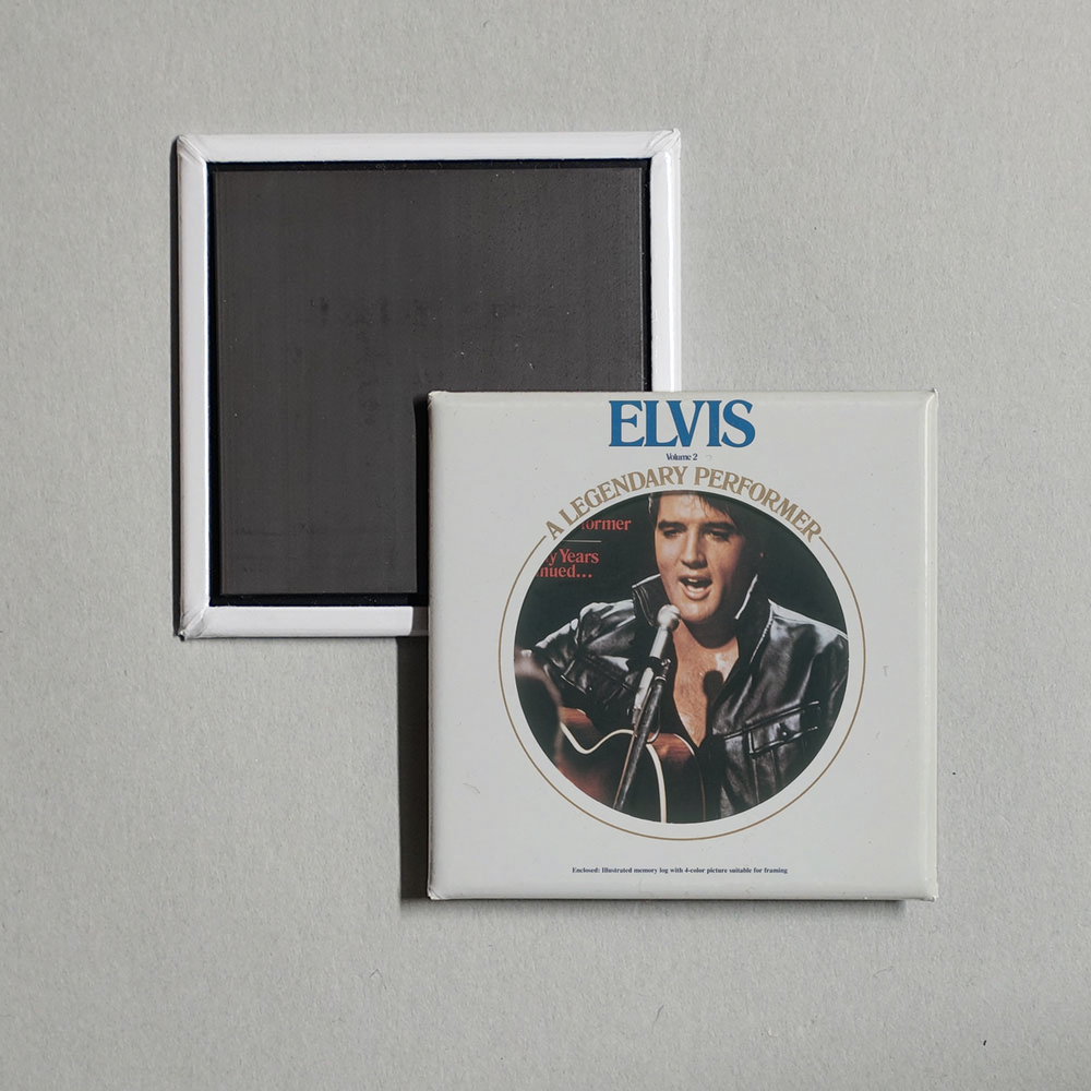Elvis Presley - A Legendary Performer 2 Album Cover Fridge Magnet