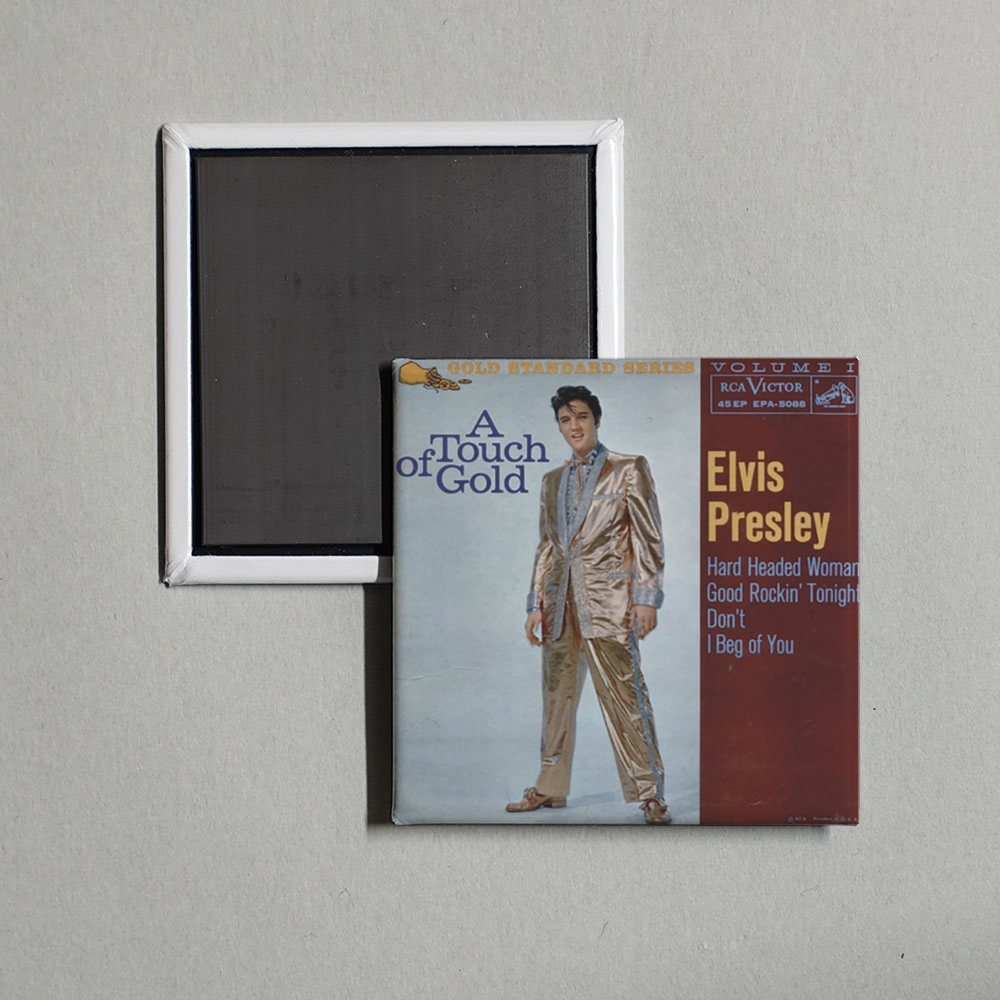 Elvis Presley - A Touch of Gold Album Cover Fridge Magnet
