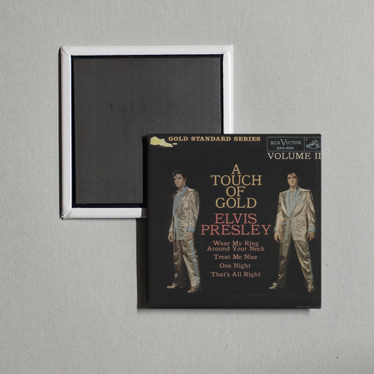 Elvis Presley - A Touch of Gold Vol 2 Album Cover Fridge Magnet