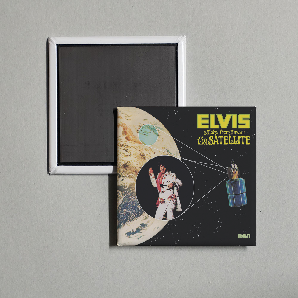 Elvis Presley - Aloha from Hawaii Via Satellite (Live) Album Cover Fridge Magnet
