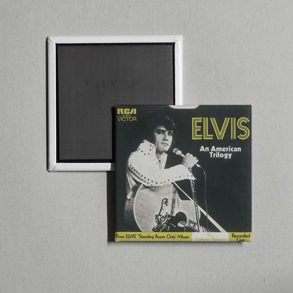 Elvis Presley - An American Trilogy Album Cover Fridge Magnet