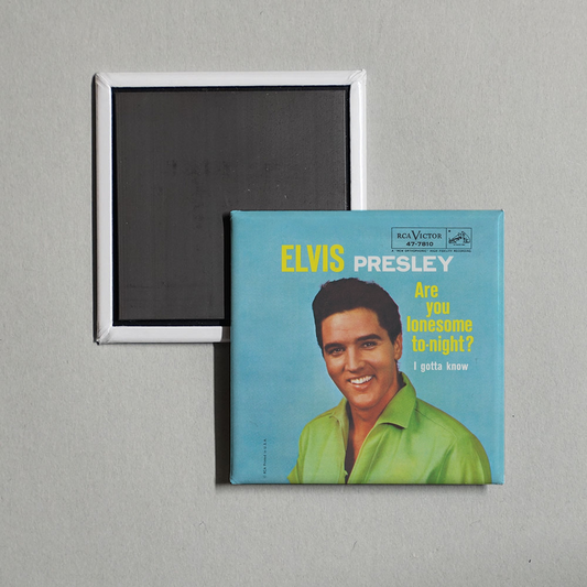 Elvis Presley - Are You Lonesome Tonight Album Cover Fridge Magnet
