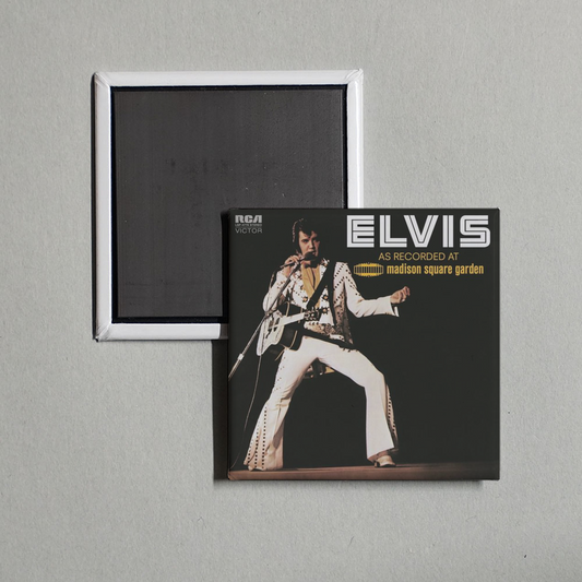 Elvis Presley - As Recorded at Madison Square Garden Album Cover Fridge Magnet