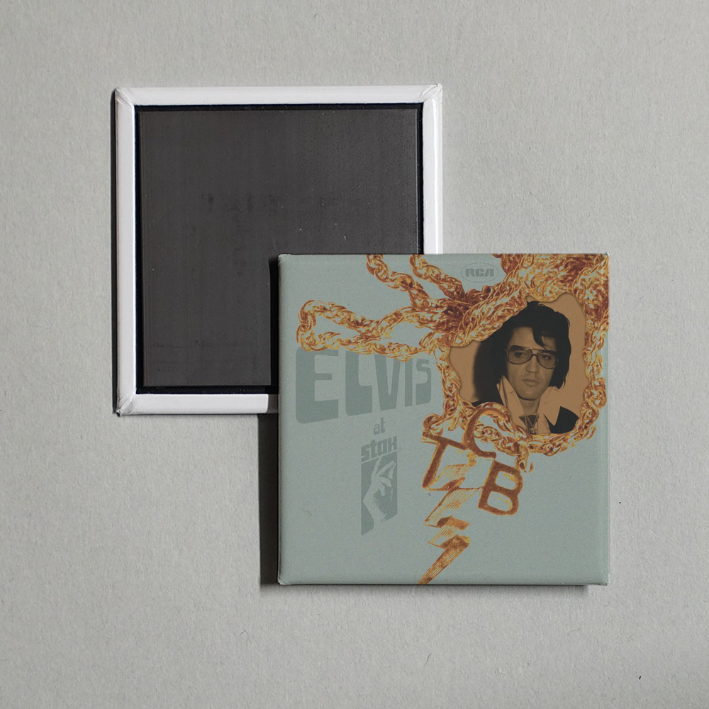 Elvis Presley - At Stax Album Cover Fridge Magnet