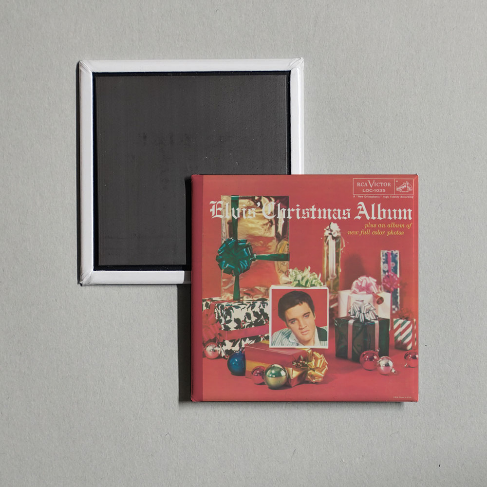 Elvis Presley - Chrismas Album A Album Cover Fridge Magnet