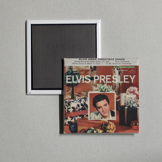 Elvis Presley - Chrismas Songs Album Cover Fridge Magnet